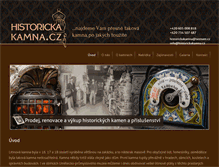 Tablet Screenshot of historickakamna.cz